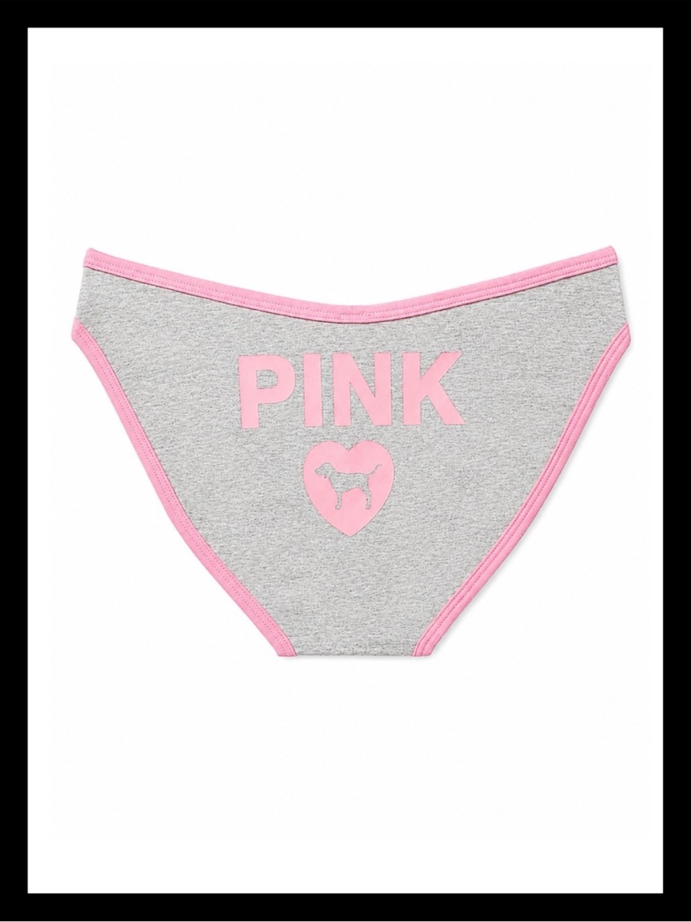 💕ⓅⒾⓃⓀ ⓋⓈ Logo Cotton Bikini Panties ✨NWT✨💕